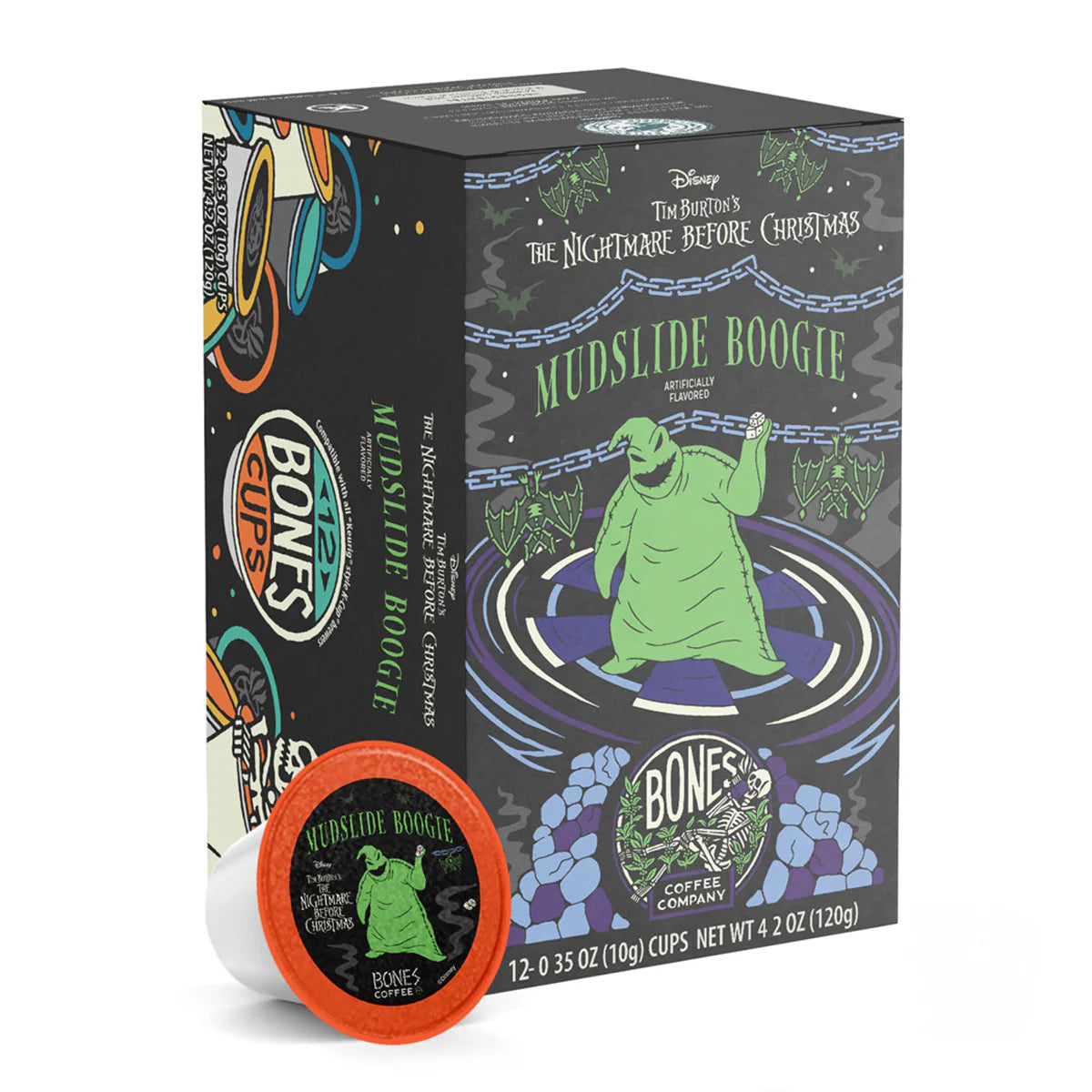 Mudslide Boogie Bones Cups - 12 Count
