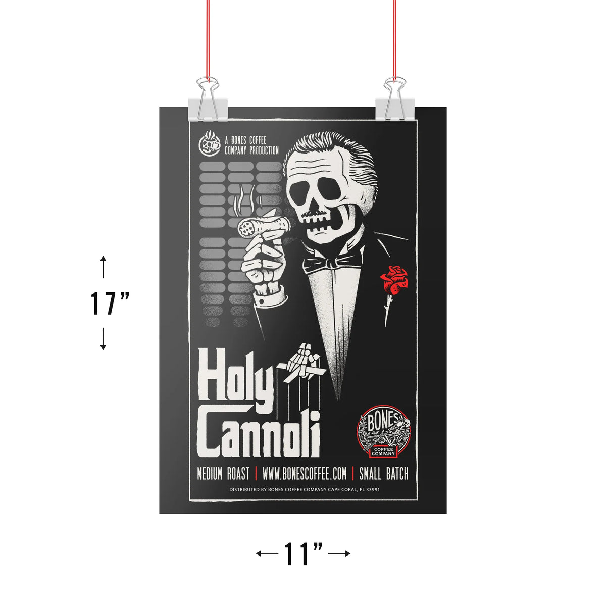 Holy Cannoli 11x17 Screen-Printed Poster