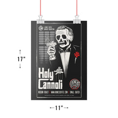 Holy Cannoli 11x17 Screen-Printed Poster